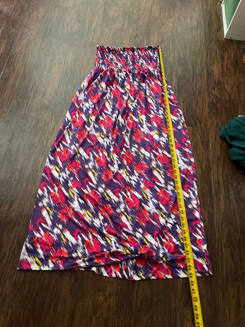 Fabulosity womens xl strapless dress